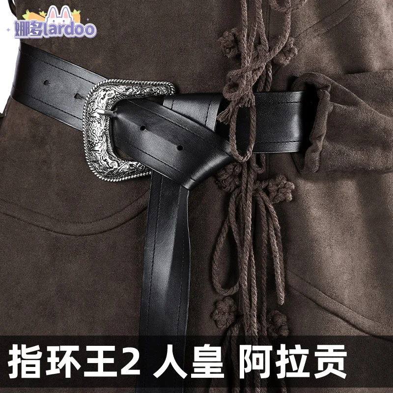 Lord of the Rings Aragorn Cosplay Costume Strider Estel Thorongil The Two Towers Outfit Full Set Halloween Dress Custom Size