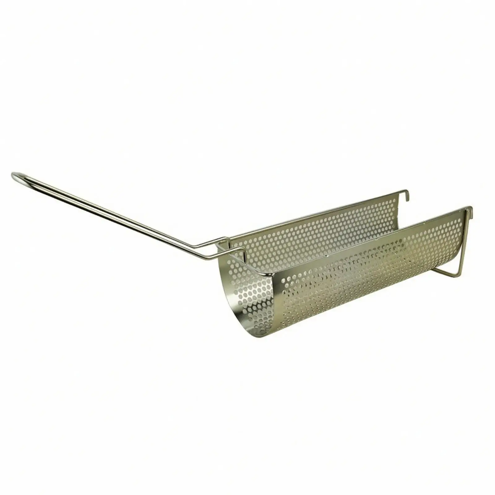 Frying Basket with Handle Long-Lasting Cookware Commercial Grade for Snack Shop