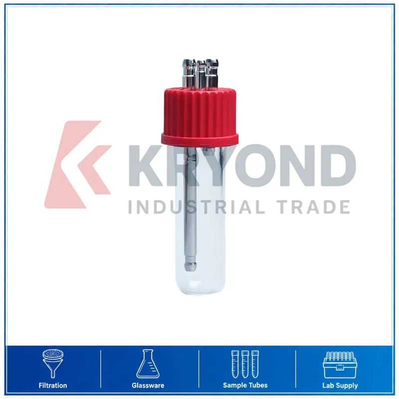 GL25 Micro Sample Bottle 20mL 316L Stainless Steel Laboratory Sampling Container Chemical Storage Vessel Research Equipment Uses