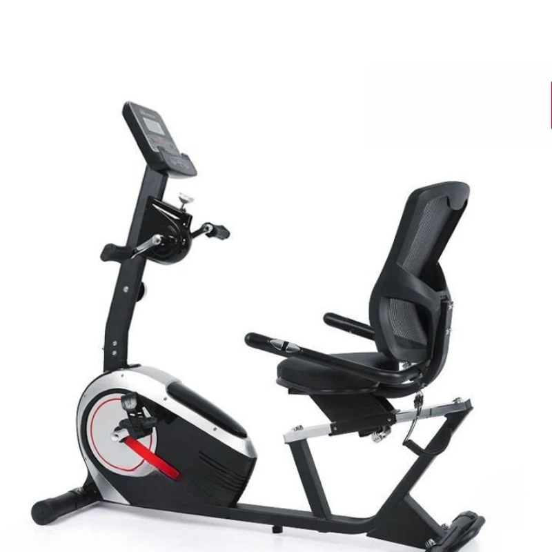Bicicleta estática para el hogar, bicicleta de spinning para interiores, silenciosa, para ancianos, equipo de entrenamiento de rehabilitación de extremidades superior e inferior de doble propósito No