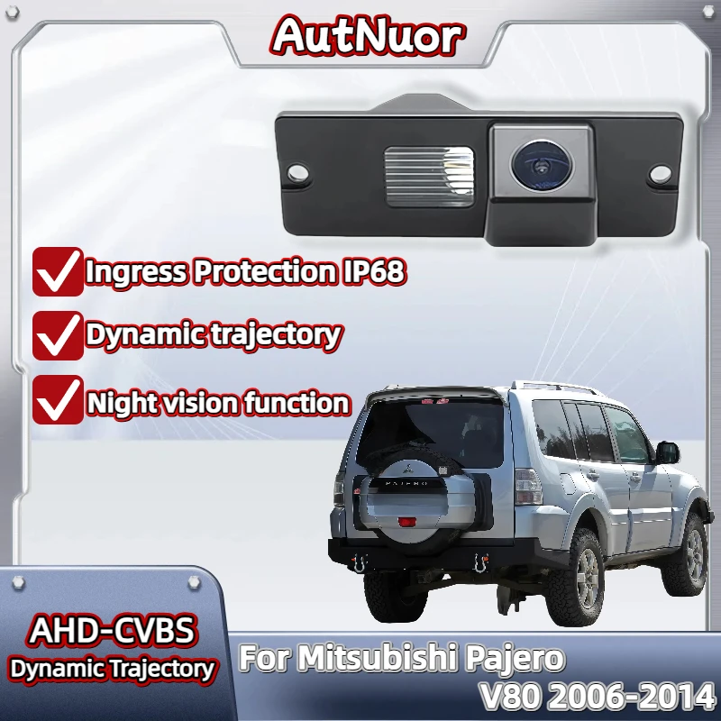 

HD Fisheye Night Vision Reverse Camera For Mitsubishi Pajero V80 2006-2014 Waterproof Rear View Backup Parking CCD Camera
