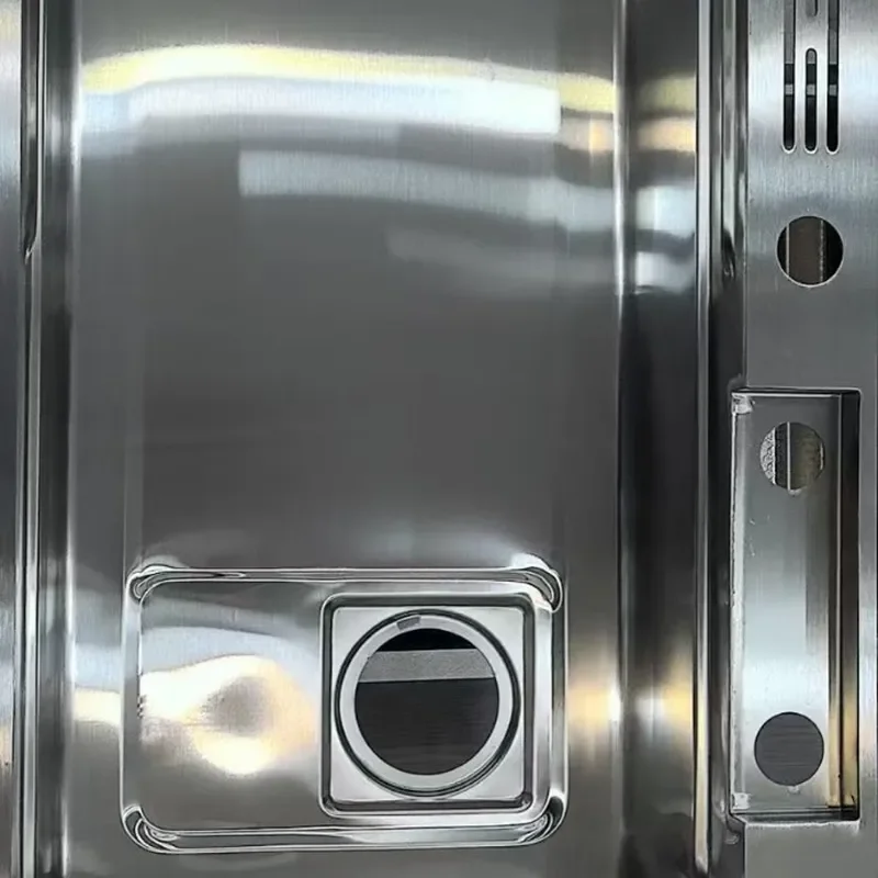 Flying Fish Waterfall Digital Display Stainless Steel Sink