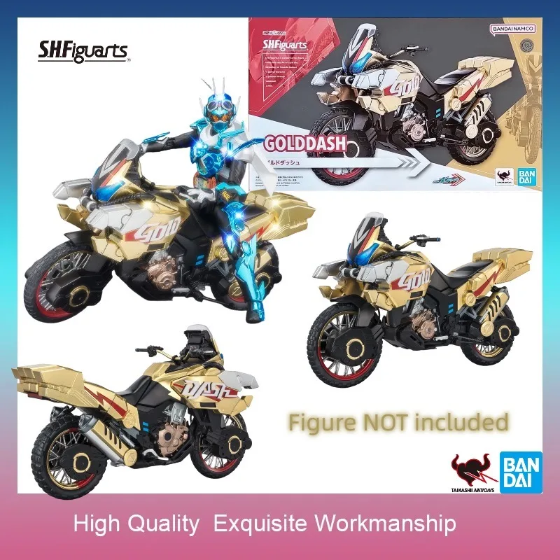В наличии Официальная фигурка Bandai S.H.Figuarts Golddash PB Limited Reiwa Kamen Rider Gotchard (байк в комплект не входит) Коллекционная модель