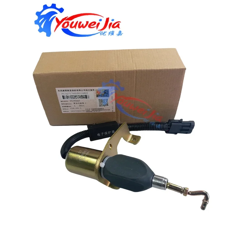 

6CT QSC83 Fuel Shutoff Valve Solenoid 5295567