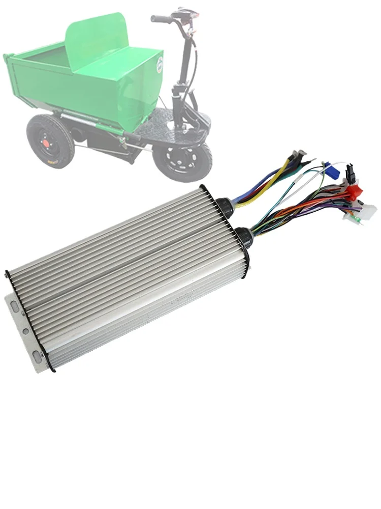 

48V800w intelligent electronic brake controller engineering car three-wheel trolley brushless motor special electronic brake