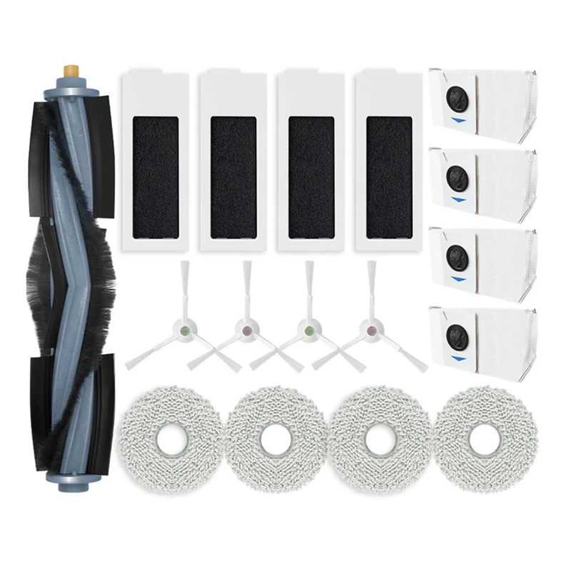 

Для ECOVACS DEEBOOT T20 PRO, T20 PRO PLUS, T20 MAX, T20 OMNI Аксессуары Основная боковая щетка Hepa-фильтр Швабра Тканевый мешок для пыли