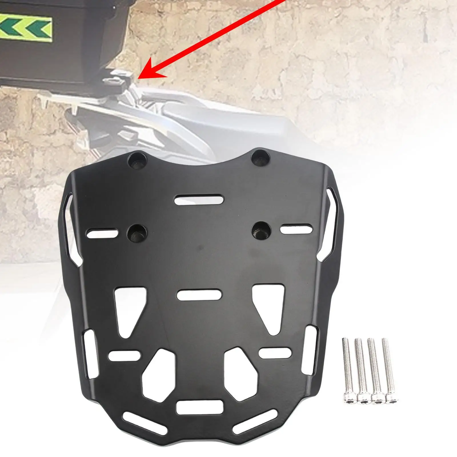 

Motorcycle Rear Luggage Rack Luggage Carrier for Honda Pcx150 2014‐2020