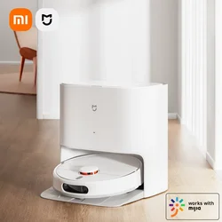 XIAOMI MIJIA Self Cleaning Robot Mop 2 Smart Household Sweeping High Speed Rotary Scrubbing 5000PA Cyclone Suction Dust Catcher