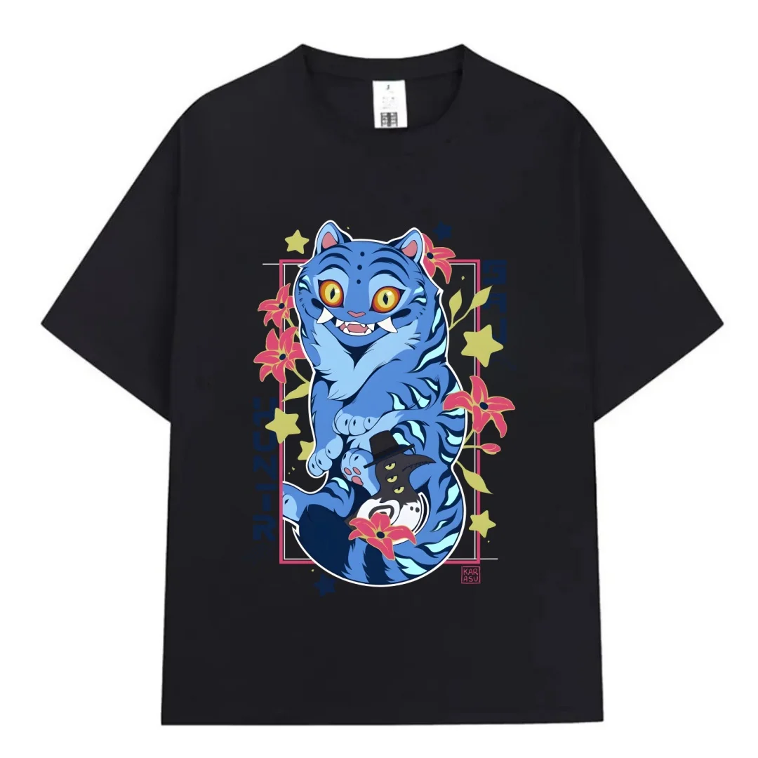 جديد KPop شيطان الصيادين طباعة تي شيرت النساء الرجال الصيف كول قصيرة الأكمام الإناث تي شيرت غير رسمي الجولة الرقبة بلايز تي شيرت Harajuku #1