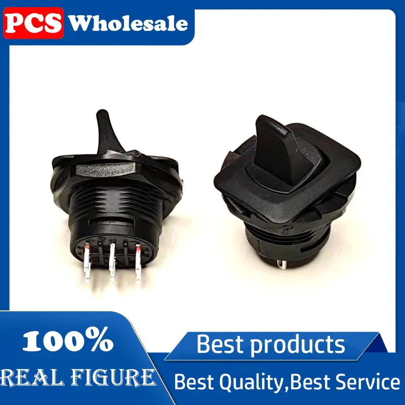 Original round shake head open 18mm toggle switch R13-405C 6P 2gears(on-off)/R13-405D 6P 3gears(on-off-on）6A250V 10A125V