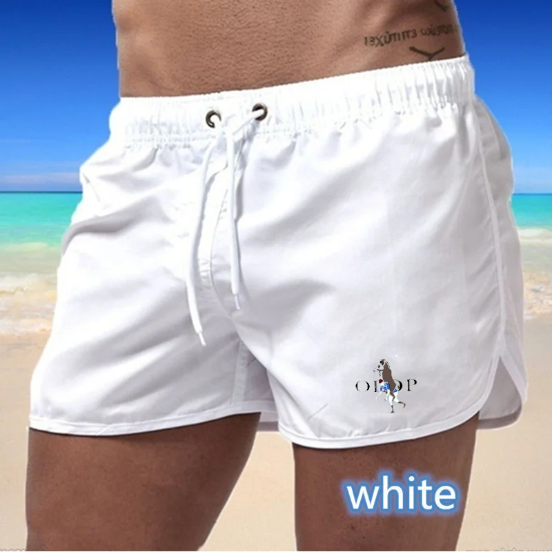 2024 new men's swimming shorts sexy men's beach surfboard summer shorts breathable fast drying sports fashion brand beach shorts