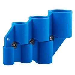Full Size 1/4Inch-1Inch Deburring Pipe and Depth Gauge Tool for Copper, CPVC, PEX, PE-RT, HDPE Pipe