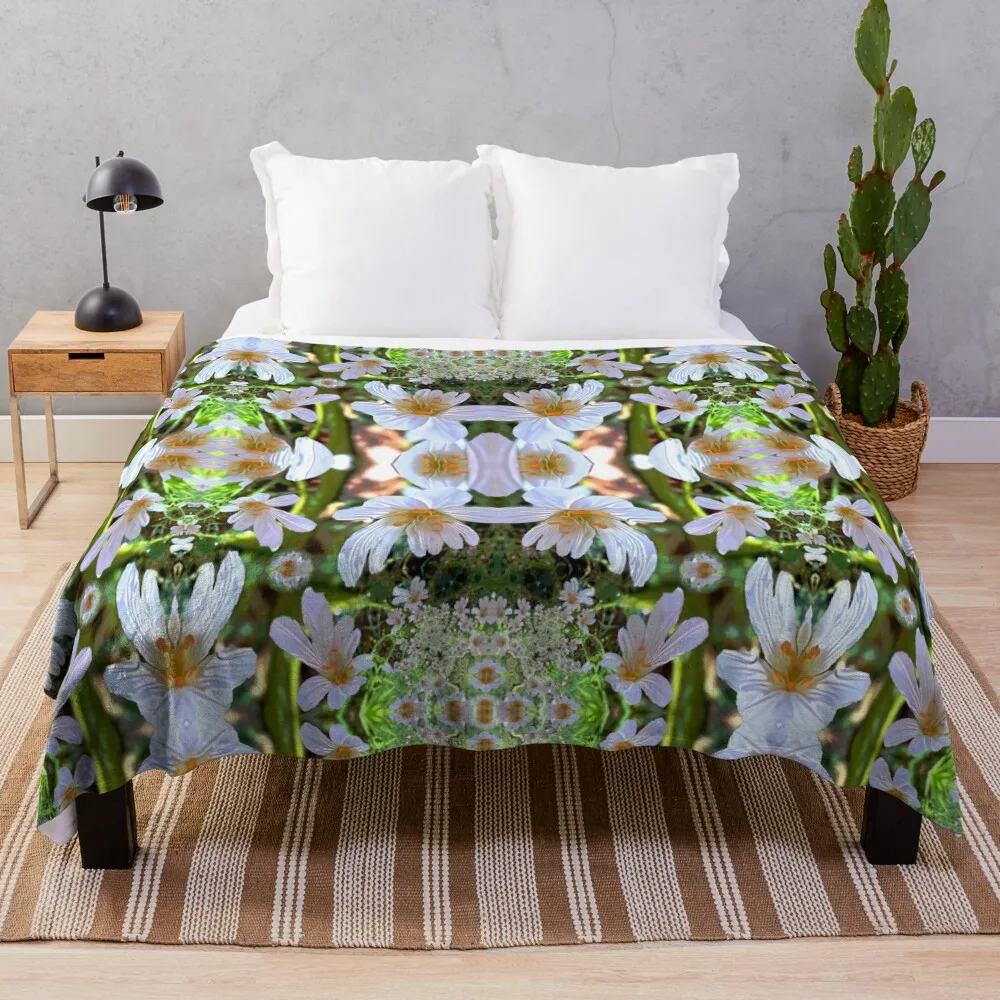 

Pattern from Chickweed Flowers Throw Blanket wednesday Luxury St Heavy Blankets For Sofas Blankets