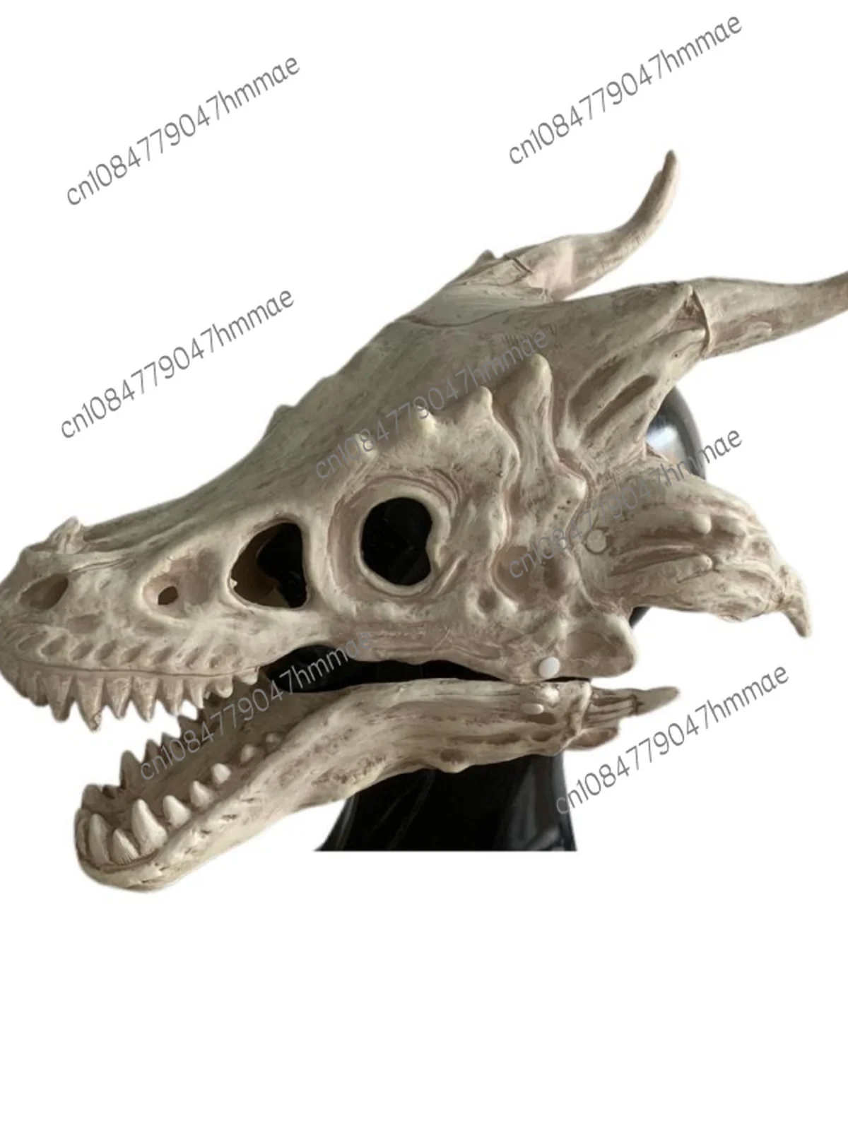 

Halloween headgear Cthulhu faucet bone mask head cover dinosaur animal mouth movable dinosaur skeleton head cover