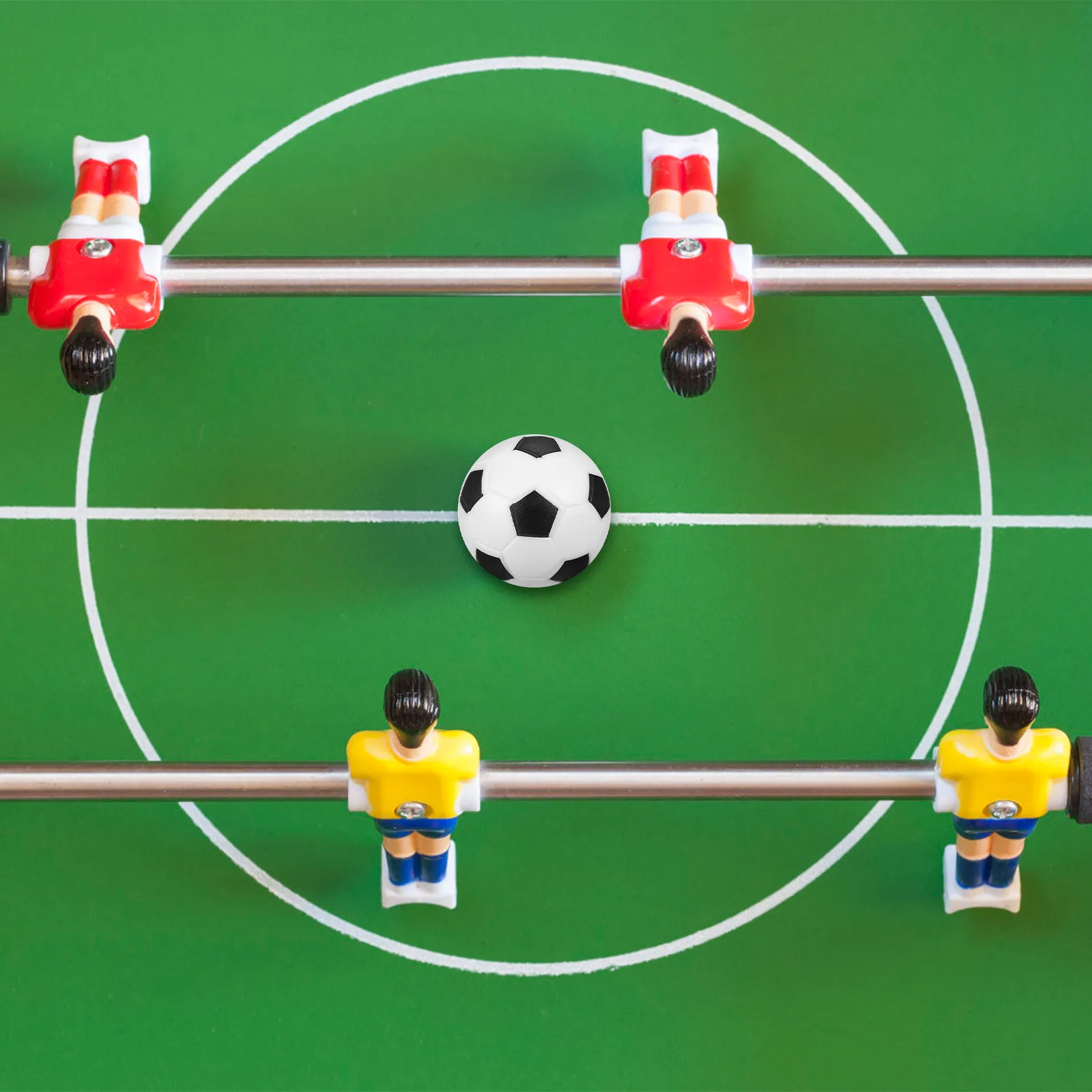 

12Pcs Table Foosball Balls Compact Mini Soccer Balls for Office Home Travel Desk Soccer Game Foosball Replacement Table Football