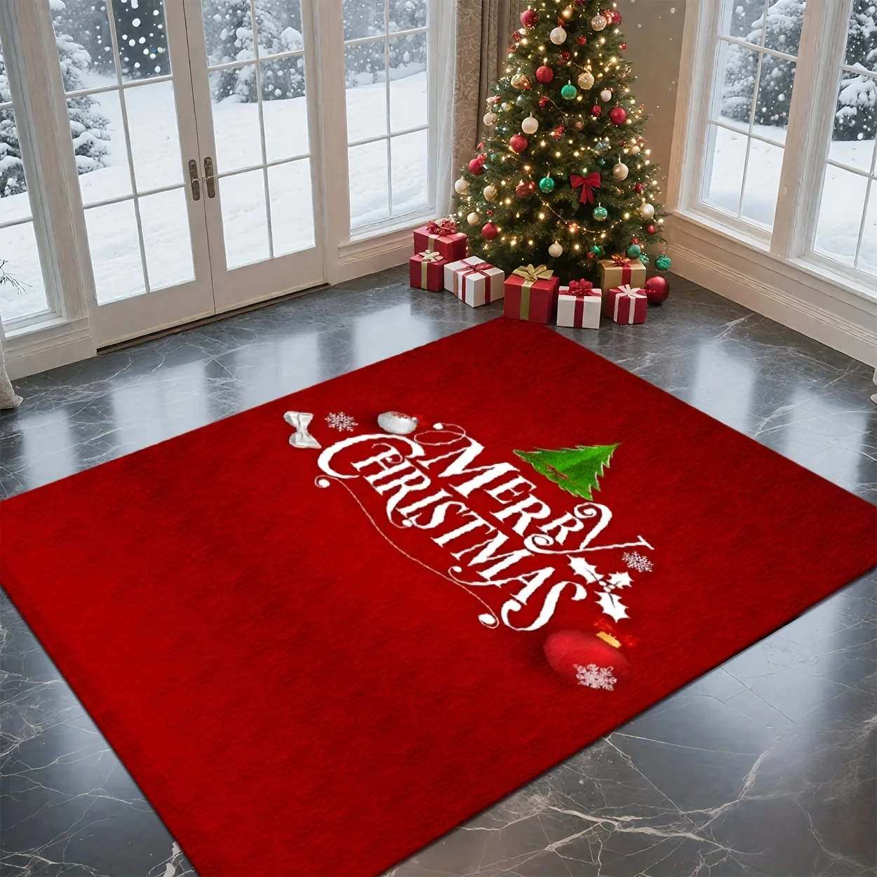 1pc Exquisite Printed Area Rug, Comfortable & Beautiful, Versatile Home Decor, Suitable for Living Room, Sofa, Bedroom