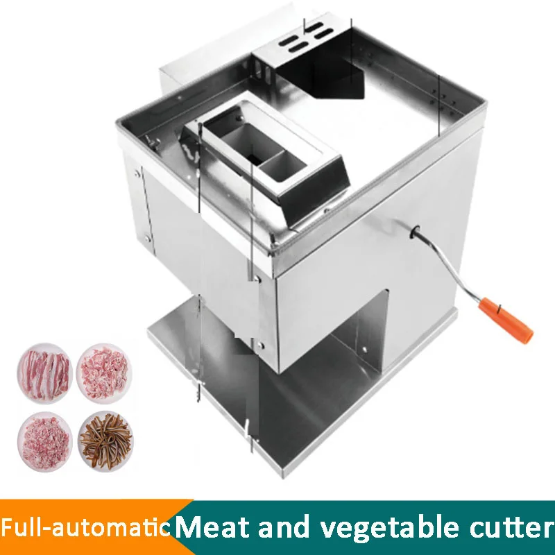 110V 220V Electric Meat Grinder Cutter Fish Cutter Vegetable Cutter Fillet Shredded Slicer Kitchen Chopper Desktop Meat Slicer