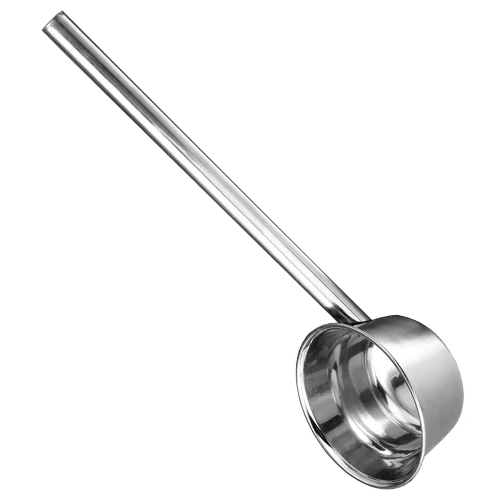 

Large Garden Ladle Long Handle Water Spoon Stainless Steel Cooking Utensils Silver