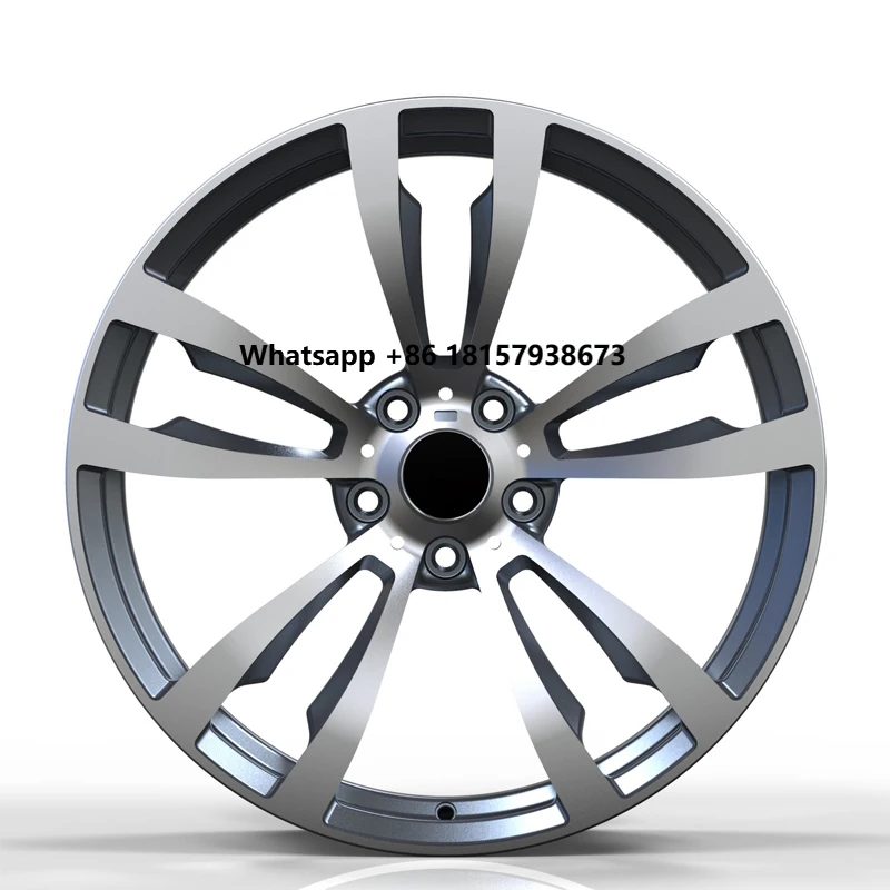 

Passenger Car Wheels Tires and Accessories 5x112 20 Inch Black Car Alloy Deep Dish Rims for