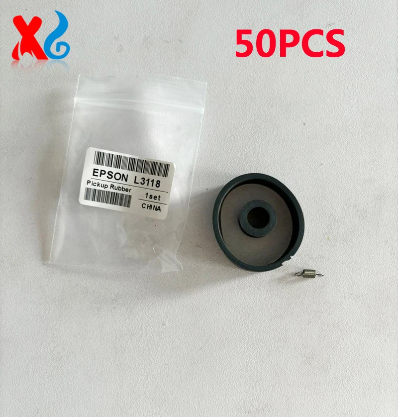 

Резиновый ролик-подушечка для захвата и разделения бумаги (50 шт.) для принтеров EPSON L3110, L4158, L4168, L4170, L3150, L1110, L1118, L1119, L3100, L3106, L3108, L3115