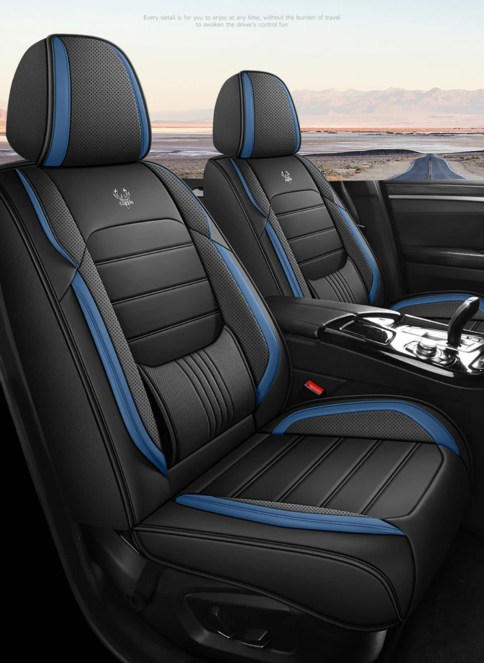 2025 PU-Leder LUXURY Autositzbezüge für Jeep Liberty KJ Jetta MK6 Ford Fusion Jeep Renegade Komplettset Innenausstattung – Detail 13