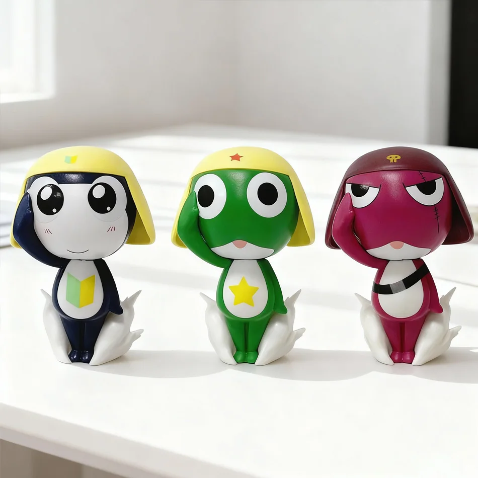 Anime Peripheral: Sergeant, Private Second Class & Corporal Alien Robot Figurine, Desktop Decoration, Gift & Fan Colle