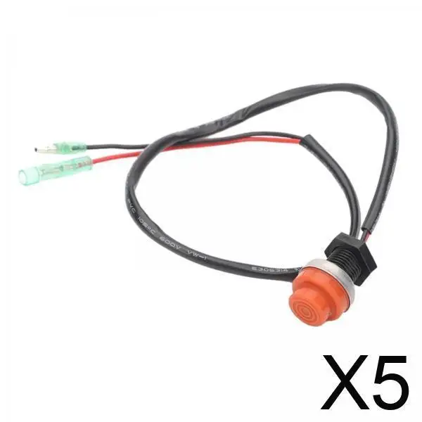 

5x Outboard Start Stop Switch Boat Yachts Safe Universal Motor Kill Stop Switch