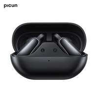 Picun W3 OWS Earphones Wireless 5.4 Gaming Low-Latency 3D Surround Sound Waterproof Sports Ear Hook Bluetooth 5.4 APP ENC HD Mic