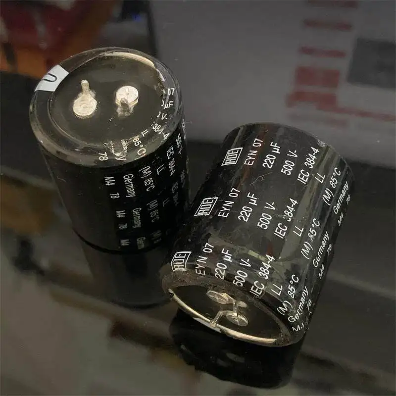 condensateur-electrolytique-de-haute-qualite-pour-roe-iec-384-4-220uf-500v-filtre-haute-tension-pour-amplificateur-a-tubes-hifi-10-pieces