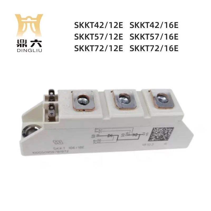 SKKT42-12E SKKT42-16E SKKT57-12E SKKT57-16E SKKT72-12E SKKT72-16E Thyristor module rectifier