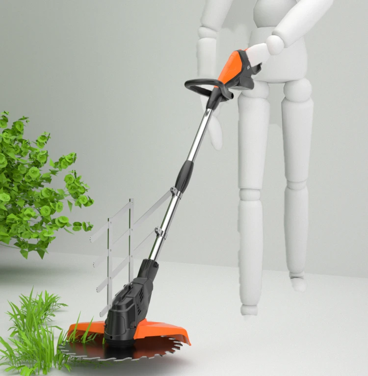 21V 대용량 브러시리스 모터 잔디 깎는 기계 잔디 절단 전기 휴대용 무선 정원 잔디 트리머 커터