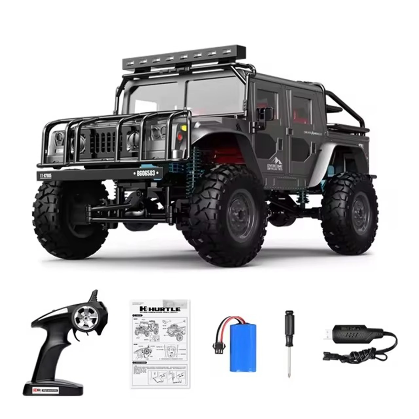 

Q121 JJRC RC CAR Climbing Car Toys 2.4G 4WD High Speed SUV Waterproof Children Toy 1/12 Scale Remote Control Vehicle Model