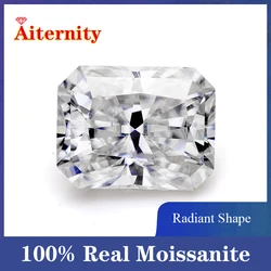 D Color Super White Moissanite Diamond Round / Oval / Pear / Radiant / Emerald / Heart / Princess / Cushion / Asscher Shape GRA