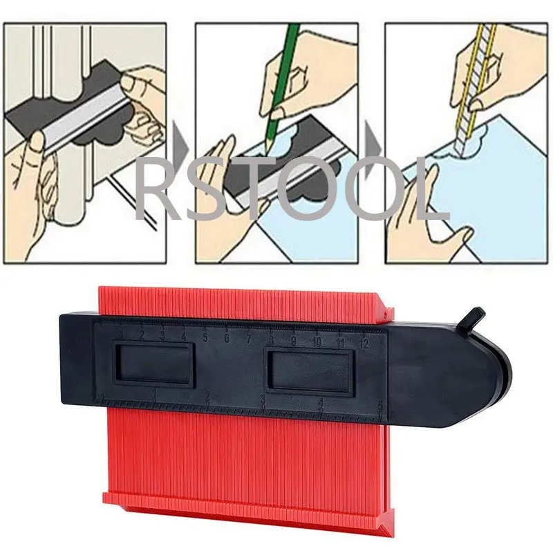 Viền Đồng Hồ Đo Duplicator 5 Inch Dàn Bài Hồ Sơ Chế Biến Gỗ Thước Chính Xác Hình Đo Dụng Cụ Dễ Dàng Sao Chép Tiêu Bản Và Truy Tìm