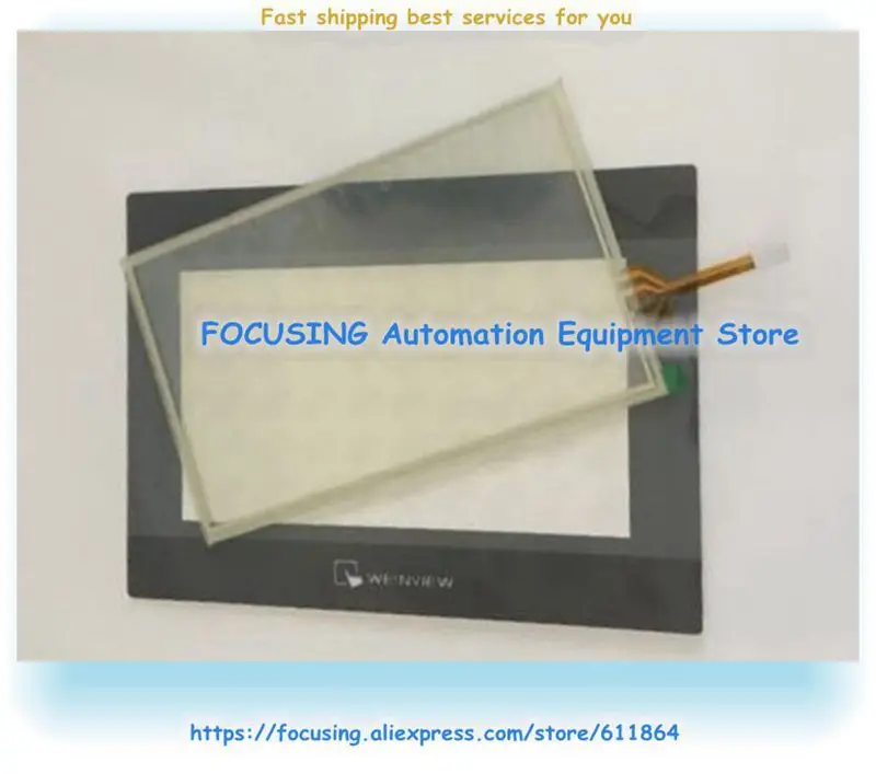 Original Touch Screen Panel Glass + Protective Film For TK6070I TK6070IK TK6070IP KDT-5663