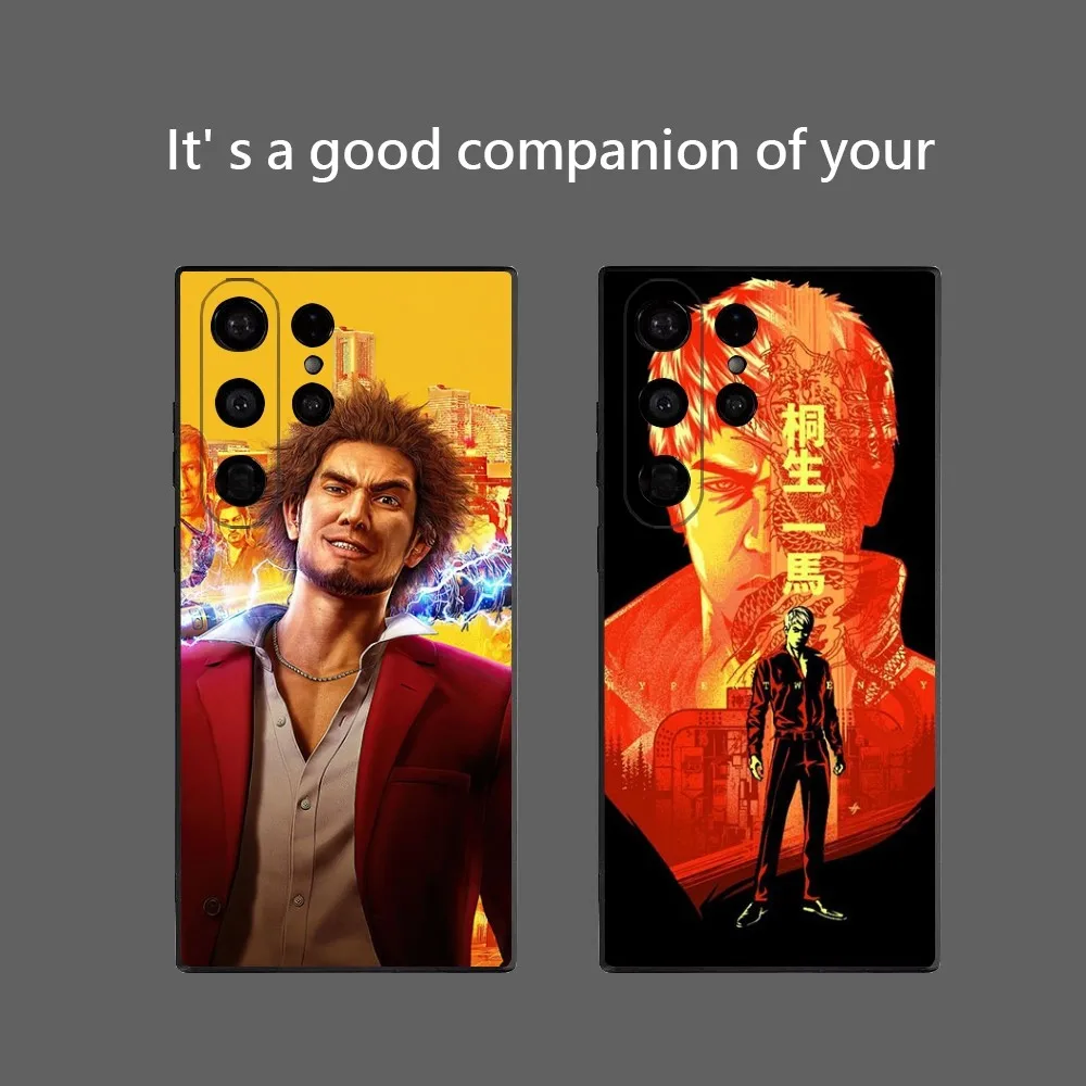 Чехол для телефона Y-Yakuza L-Like A Dragon Game для Samsung Galaxy S25 Ultra S22 S23 S24 Ultra S21 S20 5G Защитный мягкий силиконовый ТПУ