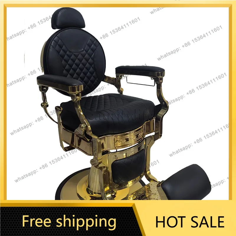 Factory Direct Sales Hair Salon Special Hair Cut Perm and Dyeing Barber Shop Chair Simple Chair