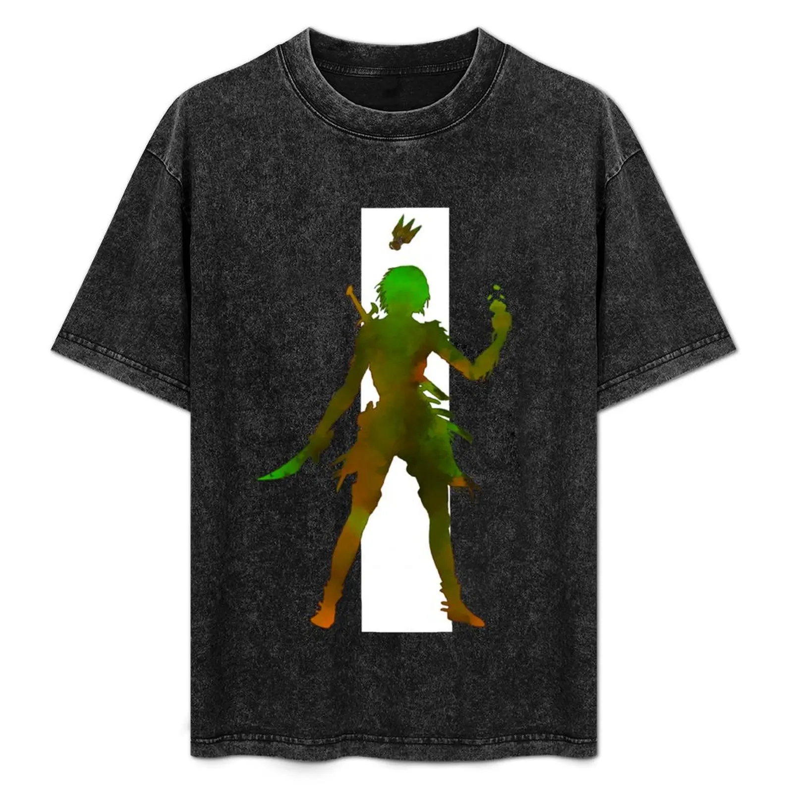 Camiseta Gloomhaven Scoundrel, camiseta con estampado de letras a la moda