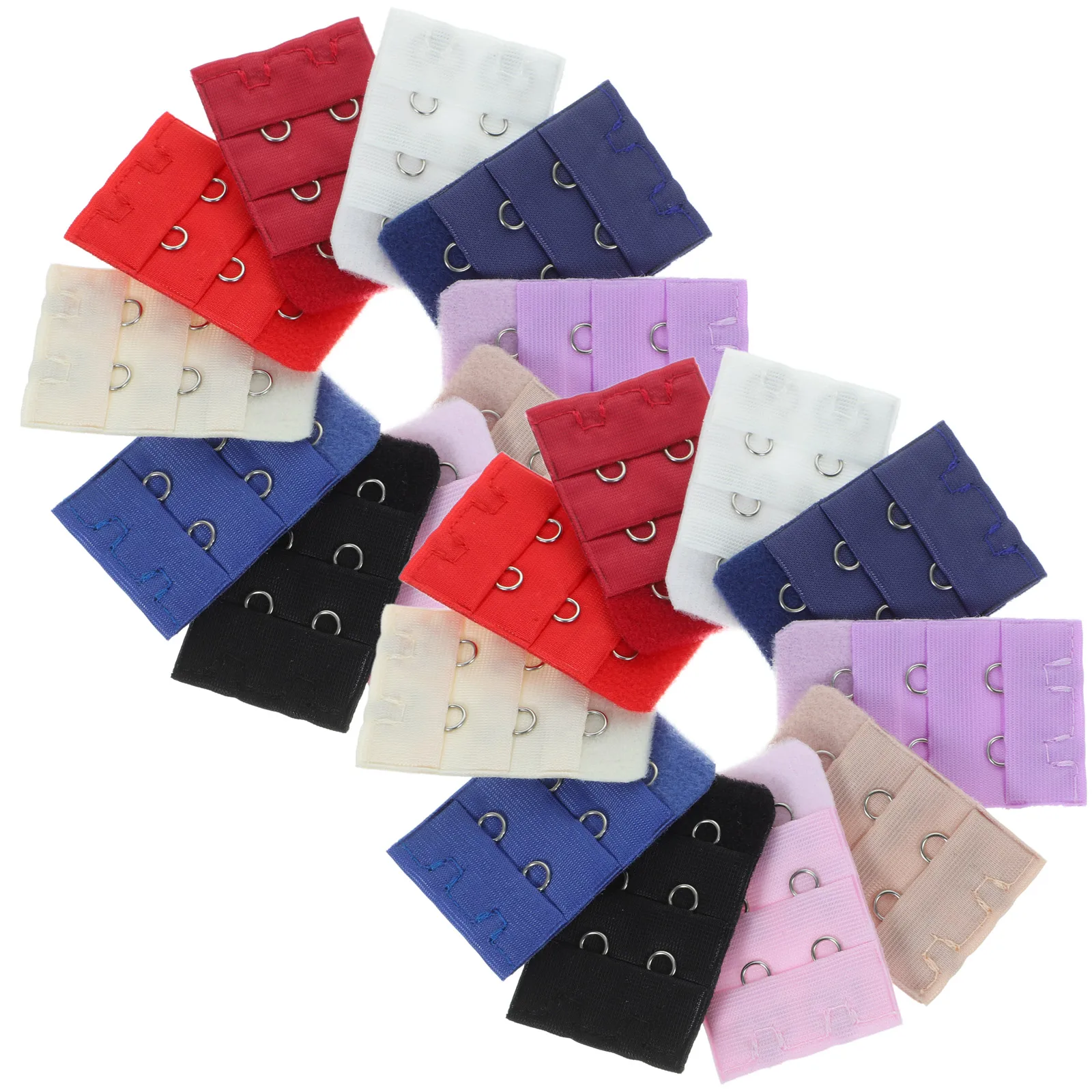 

Bra Extender Hooks Brassiere Extenders Lingerie Strap Connector Clasp Fastener for Pregnant Women Comfortable Flexible Size