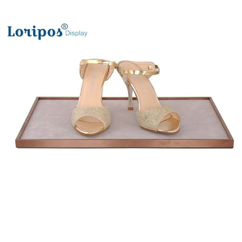 

General Display Stainless Steel Multi Purpose Jewelry Wallet Shoes Pallet Shoes Display Tray Coat T Shirt Display Block Pallet