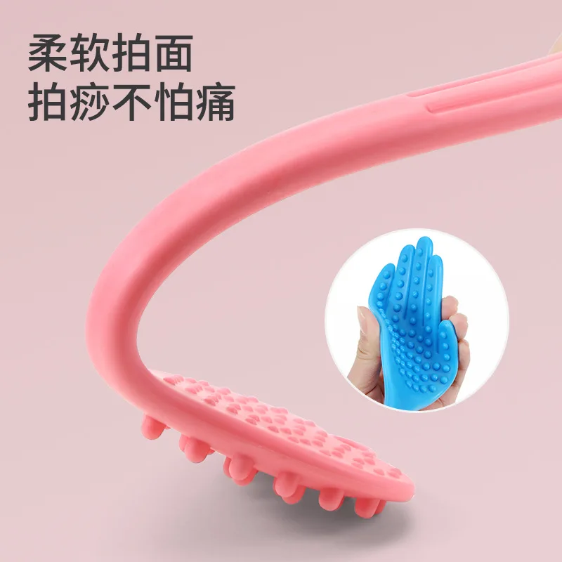 Saúde silicone meridiano massagem saúde placa de massagem pescoço e ombro corpo inteiro massagem de relaxamento durável e de longa duração