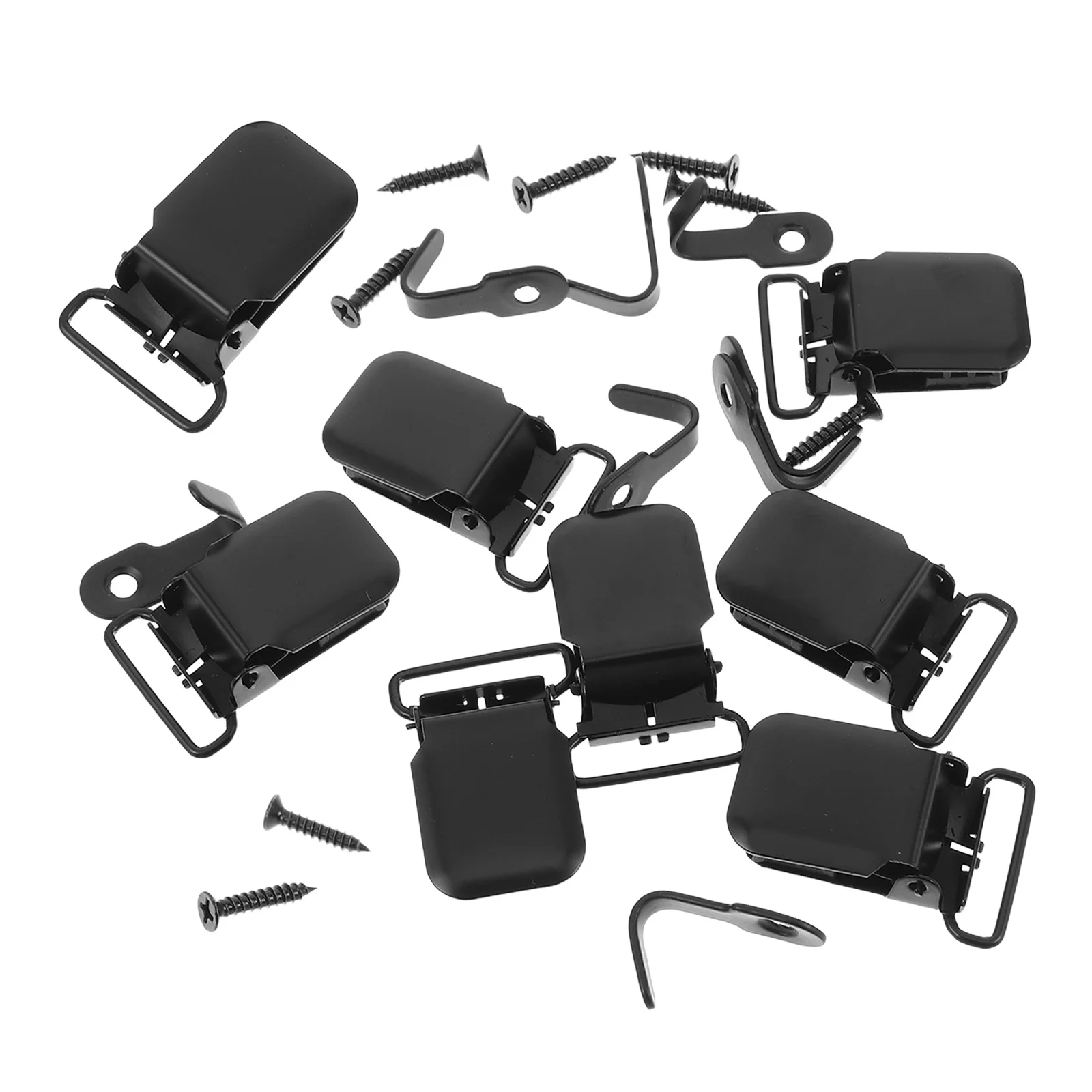 8 قطعة مقاطع سجادة الحائط نسيج الحديد شماعات جدران الثقيلة البساط مقاطع معلقة للسجاد الستائر البطانيات الستائر تخزين المنزل