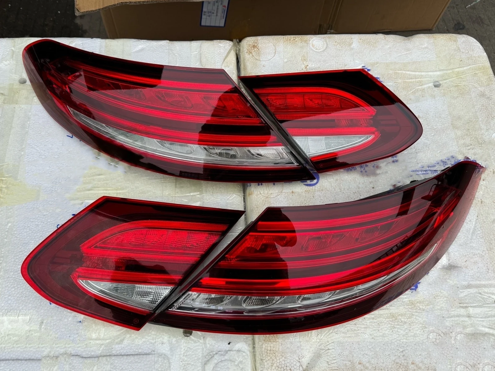 Fit For Mercedes-Benz C Taillight 2016-2025 Mercedes-Benz Coupe C205 Stoplight Assembly EU Version AMG C206 Turn light TailLamp