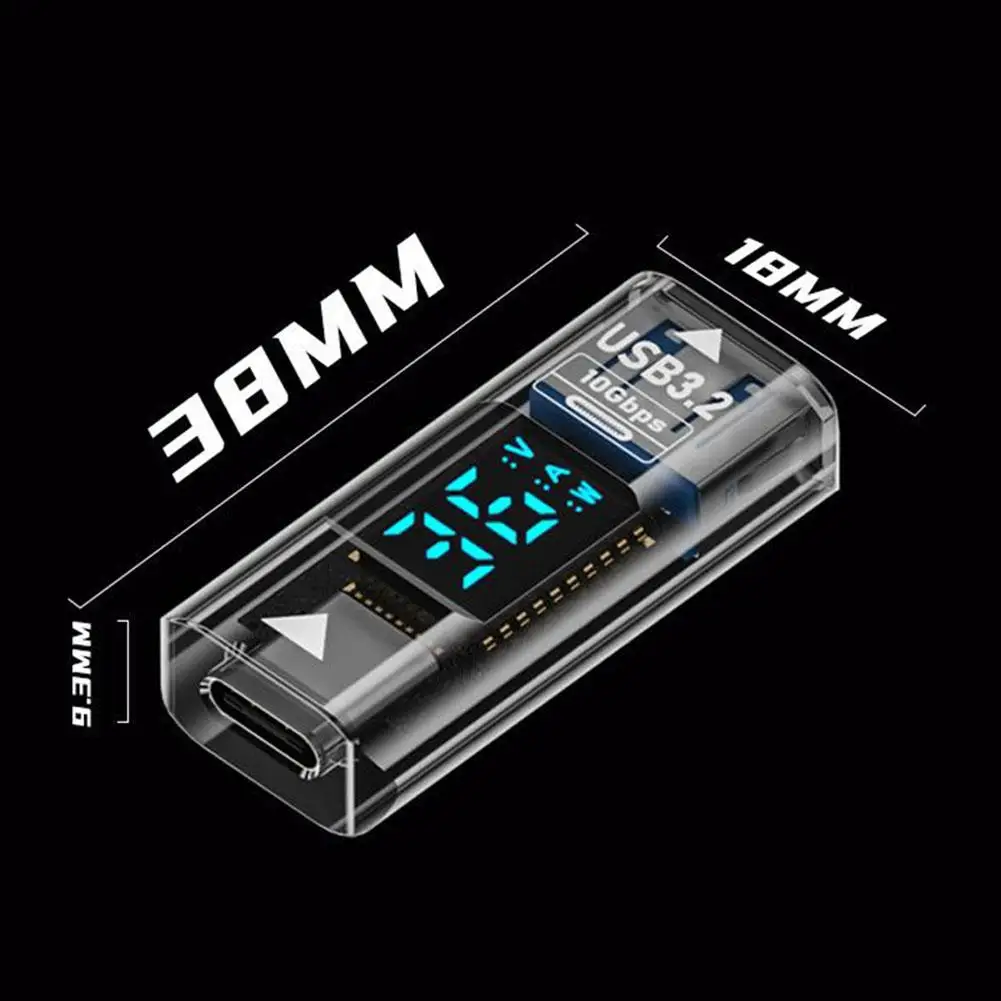 Type-C Female To USB3.2 Female Adapter Fast Charging Data Transafer Digital Display Hard Drive Box Car Keyboard Receiver Adapter