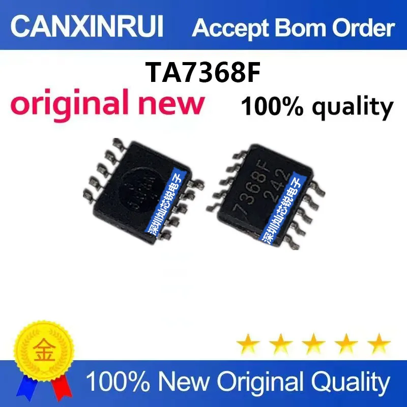 (5-100pieces)Brand New Original TA7368F TA7368 7368F SMD SOP10 Audio Amplifier IC
