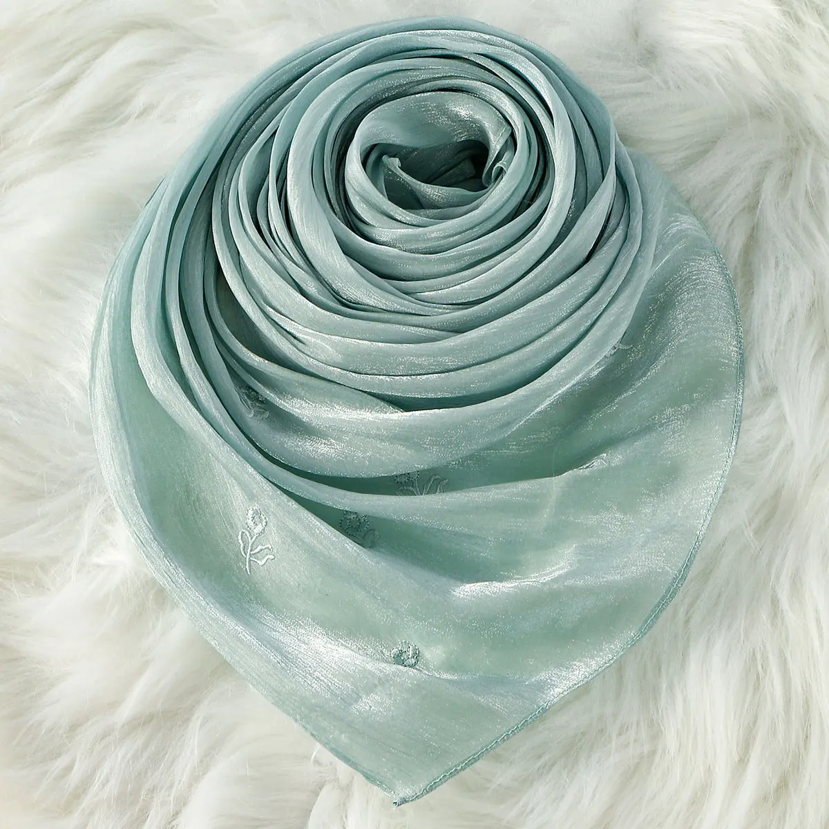 

Muslim Premium Chiffon Hijabs For Woman Rose Embroidery Hijab Headscarf Long Shawl Scarf Head Wraps Malaysia Headscarf