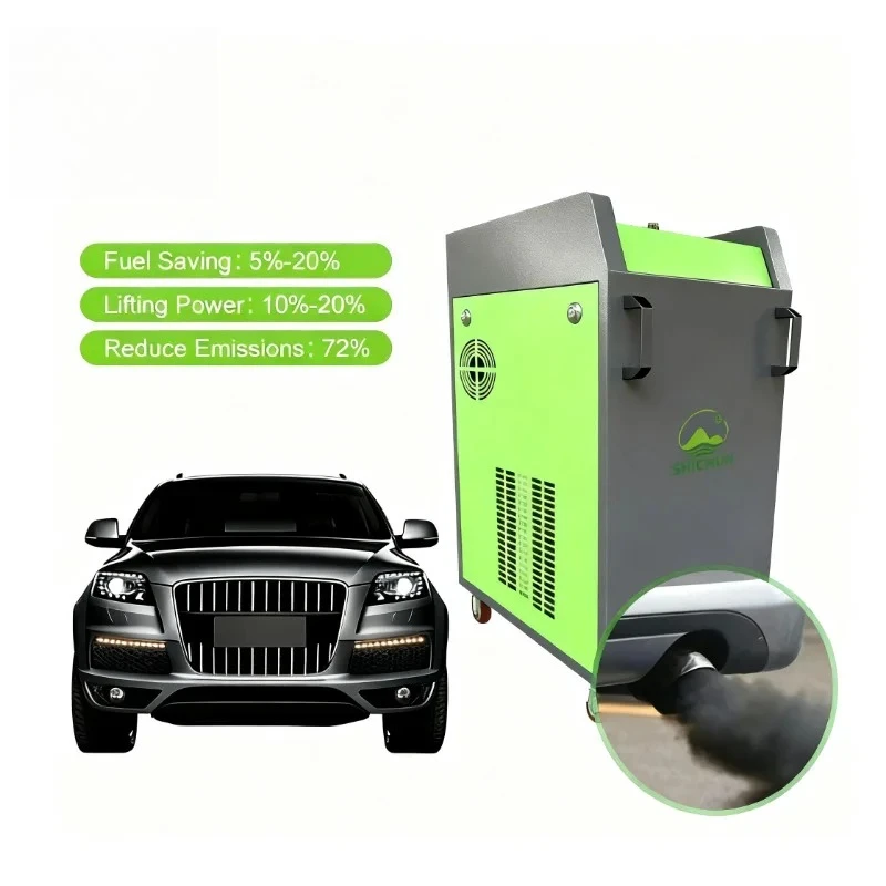 SCC1700-4 110V/220V/380V Carbon Cleaning Machine Engine Generator Hydrogen Fuel Saver HHO 1700L/H for 1000-6000CC