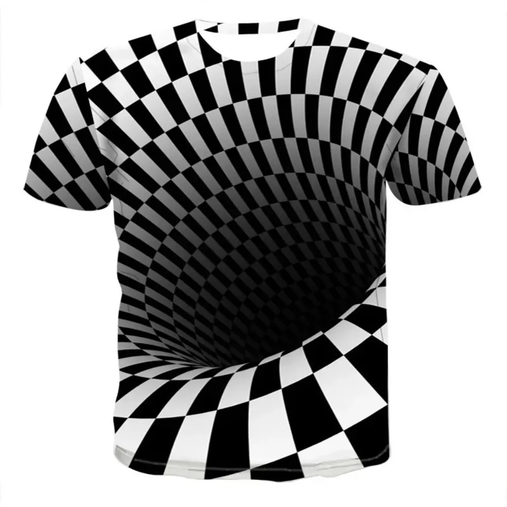 Summer 3D Printed Large-sized Men's T-shirt - Quick-drying Breathable Loose and Comfortable Suitable for Daily Wear view 5