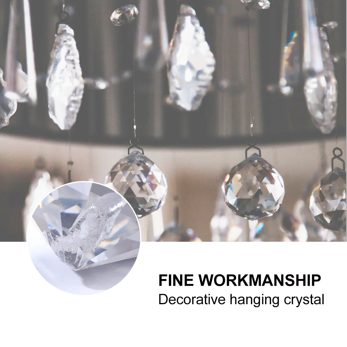 80 مللي متر كريستال الكرة قلادة الثريا حساسة معلقة كرات متعددة الاستخدام الزفاف زينة عيد الميلاد فنغ شوي مكتب المنزل