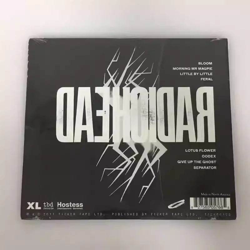 CD Classic Electronic Rock Album Radiohead Music CD The King of Limbs Music Record Cosplay Walkman Car Soundtracks Box Gifts view 2